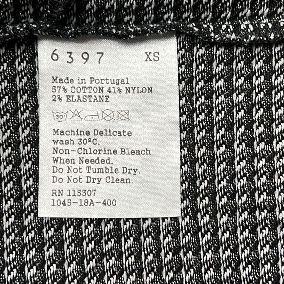 6397 Houndstooth Long Sleeve Shift Oversized Dress In Black/ White XS-L - Picture 11 of 13